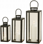 Boltze Latarnia dekoracyjna do wnętrz ARANA, 30 - 53 cm | 4068244560199 | 4068244560199