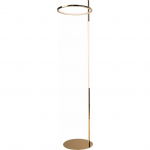 Lampa podłogowa MAXlight Nowoczesna lampa podłogowa ledowa Maxlight LOZANNA F0050 złota | F0050 | 5903351007122