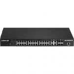 Edimax Pro GS-5424PLC V2 28 Port POE+Gigabit Switch +4 xSFP 19" | GS-5424PLC V2 | 4717964704276