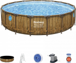 Bestway 15w1 basen stelażowy 549x122cm | 56977 | 6941607311530