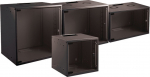 19" Rack na stenu 12U, čierny, 571x535x450 mm (HxWxD), RAL 9005 | WGB-1912TS.45 | 4049759207069