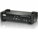 Aten CS1922 2-Port USB 3.0 4K DisplayPort KVMP Switch | Aten | 2-Port USB 3.0 4K DisplayPort KVMP&trade; Switch (Cables included) | CS1922 | CS1922-AT-G | 4719264644764
