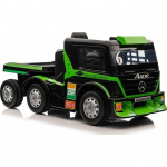 Lean Cars Auto Na Akumulator Mercedes + Naczepa XMX622B Zielony LCD | 4246 | 5904665994283