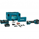 Makita Narzędzie wielofunkcyjne TM001GD201 40 V 2 x akumulator 2.5 Ah + akcesoria | TM001GD201 | 197050006776