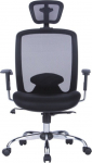 Krzesło biurowe Office Products Fotel biurowy Samos, czarny | 23023411-05 | 5901503617427