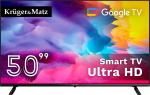 Telewizor Kruger&Matz KM0250UHD-SA LED 50'' 4K Ultra HD Google TV | LEC-KM0250UHD-SA | 5901890066129