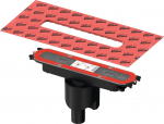 Tece TECEdrainprofile drain, vertical, DN50 outlet, 673003 | 4027255085268 | 4027255085268