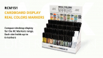 Gimmik AK Interactive: Real Colors Markers - RCM151 - Cardboard Display (216) | 2029439 | 8435568347830
