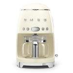 Smeg 50's Style Drip Filter Coffee Machine DCF02CREU Cream 1,4 l | DCF02CREU | 8017709280499