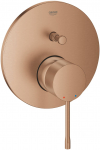 Bateria wannowa Grohe ESSENCE JEDNOUCHWYTOWA BATERIA DO OBSŁUGI DW&Oacute;CH WYJŚĆ WODY, kolor BRUSHED WARM SUNSET | 24167DL1 | 4005176712272