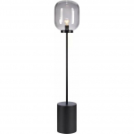 Lampa podłogowa Markslojd Podłogowa lampa stojąca Bronx czarna do salonu industrialna | 7330024605800 | 7330024605800