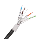 Extralink CAT6A FTP (F/UTP) Wewnętrzny | Kabel sieciowy skrętka | 305m, z żelem | EX.96587 | 5904960296587