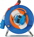 Brennenstuhl Kabeltrommel Garant CEE 3 IP44 Camping/Maritim 23+2m blau/orange | 1182470100 | 4007123673797