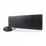 Lenovo 4X30M39497 keyboard Mouse included Universal RF Wireless QWERTY US English Black | 4X30M39497 | 190940004777