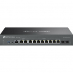 TP-LINK "Omada Multi-Gigabit VPN RouterPORT: 2&times; 2.5G WAN/LAN RJ45 Port, 2&times; Gigabit SFP WAN/LAN Port, 8&times; Gigabit WAN/LAN | ER7412-M2 | 4895252505184
