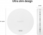 Avanca International BV Hombli smarter Rauchmelder wei&szlig; (2+1 Promo Pack) | HBPP-0116 | 8719128890050