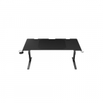 Biurko GENESIS Holm Modular 160 Czarne 160 cm x 75 cm | NDS-2250 | 5901969445657