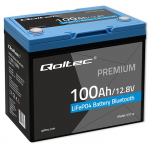 LiFePO4 battery 12.8V 100Ah 1280Wh BMS | 53714 | 5901878537146