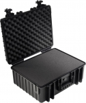 Walizka foto B&W International Type 6000 black incl. pre-cut foam (6000/B/SI) | 6000/B/SI | 4031541703439