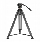 Neewer LL55 Carbon Fiber Video Tripod with Oil Head and Quick-Release Lock | LL55 | 6976831839444