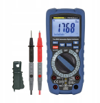 Fluke Multimetr Cyfrowy samochodowy PAN MULTICAR -2 True RMS CAT III 1000 V 20 A AC/DC pomiar prędkości / czasu trwania / pulsu / temperatury / LoZ | PANMULTICAR-2 | 9120037335966