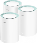 Cudy M1300 3-PACK mesh wi-fi system Dual-band (2.4 GHz / 5 GHz) Wi-Fi 5 (802.11ac) White 2 Internal | M1300(3-Pack) | 6971690792817