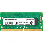Pamięć do laptopa Transcend JetRam, SODIMM, DDR4, 8 GB, 3200 MHz, CL22 (JM3200HSB-8G) | JM3200HSB-8G | 0760557848349