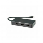 Adapter AV Value VALUE Adapter USB typu C -DP Multistream, 3x DP, 4K, M/F | 12.99.1032 | 7630049672413
