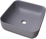 Umywalka JetWorld WASHBASIN CATANIA 385X385X140 MATT GREY | 8435315576704 | 8435315576704
