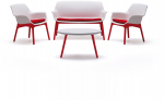Keter Zestaw mebli ogrodowych Luxor Lounge Set biały/szary 8003723090770 8003723090770 (8003723090770) | 8003723090770 | 8003723090770