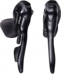 Microshift Klamkomanetki MICROSHIFT ADVENT, Para, 9.rzędowe, Nie kompatybilne z Shimano, Dual Control, Lewa Klamka Tylko z Dźwignią Hamulca, Czarne (NEW) | MSH-SB-M090 | 4710495433035