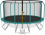 Trampolina ogrodowa Funfit Trampolina ogrodowa dla dzieci 374cm z siatką zewnętrzną i drabinką | 5905771301538 | 5905771301538