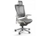 Wau 2 NW41 office chair, charcoal/white mesh | W-709-W-NW41 | 5908242405346