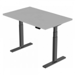 Height-Adjustable Table, 139cm x 68 cm, Gray | HS083540 | 9990001083540