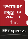 Karta Patriot EP Express MicroSDXC 1 TB Class 10 UHS-I/U3 V30 (PEF1TEPEXMCX) | PEF1TEPEXMCX | 4711378430875