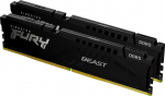 Memory DDR5 Fury Beast 32GB(2*16GB)/5200 CL40 black | KF552C40BBK2-32 | 0740617324358