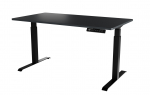 Desk with electric height adjustment MOON LONG 150x80x72-120 black/anthracite | 104032 | 5903815008962
