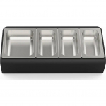 Alfa Forni Alfa Forni Topping Station 4 trays (3 GN 1/9 - 1 GN 1/6) | AC-PIG-4 | 8055385361002