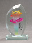Victoria Sport Trofeum szklane z nadrukiem kolorowym LuxorJet i etui | G010-LUX | 2010000255544