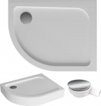 Brodzik Polimat Brodzik as. kompaktowy 100x80x3,5x14 Prawy ORIS | 00066 | 5907585470660