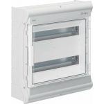 Hager Rozdzielnica modułowa 2x18 natynkowa odporna UV IP65 Vector VE218PN | VE218PN | 3250616450394