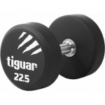 Tiguar &lrm;&lrm;Hantel TI-WHPU0225 gumowany 1 x 22.5 kg | TI-WHPU0225 | 5902860490647