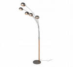 Lampa podłogowa DELIGHT Trio RL Dito R46155067 lampa stojąca podłogowa 5x10W E14 niklowa | R46155067 | 4017807489392