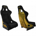 Fotel SLIDE_D Fotel sportowy SLIDE KS2 Premium Black Welur Gold Glitter | 5903713991755 | 5903713991755