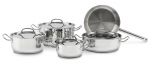 ELLE Home &ndash; Stainless Steel Cookware Set ECCS200409A, 9 Pieces | ECCS200409A | 4895091324519
