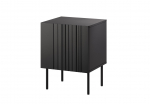 Cama Bedside table 2 pcs ISLA 44,5x40x59 black matt | ISLA 400068 | 5903815010002