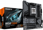 GIGABYTE B650 EAGLE Motherboard - AMD Ryzen 9000 Series CPUs, 12+2+2 Phases VRM, up to 7600MHz DDR5 (OC), 1xPCIe 5.0 + 2xPCIe 4.0 M.2, GbE LAN, USB 3.2 Gen 2 | B650 EAGLE | 4719331863081