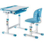 Manual-Lifting Height Adjustable Kids Desk and Full-Backrest Chair Set | HS082796 | 9990001082796