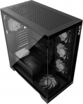 ADATA XPG INVADER X/Midi Tower/Priehľadn&aacute;/Čierna | INVADERXMT-BKCWW | 4711085944795