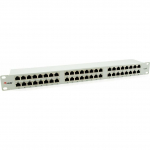 Equip Patchpanel 48x RJ45 Cat6  19'' FTP 1HE ISO/IEC hellgrau | 326349 | 4015867207468